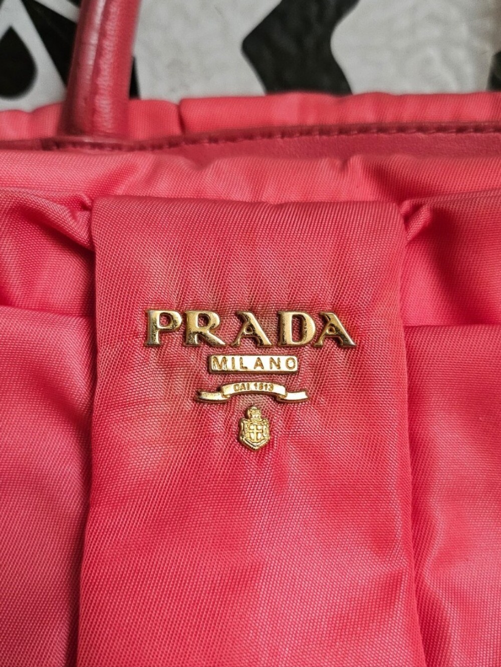 Prada Pink Bow Tote Bag - Picture 4 of 14
